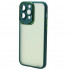 Matte Finish Corner Edge Bumper Case for iPhone 14 Pro Max 6.7 (Green)