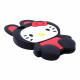 iPhone 4S/4 3D Hello Bunny Case (Black)
