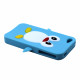 iPhone 4S/4 3D Penguin Case  (Light Blue)
