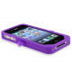iPhone 4S/4 3D Penguin Case  (Purple)
