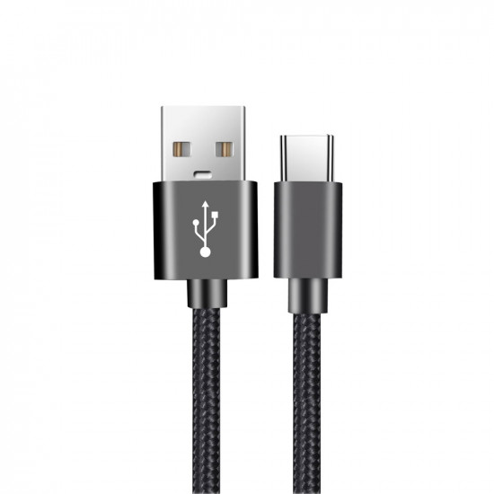 6FT Durable Type-C / USB-C Charging Cable, Power Station Compatible, High-Speed Data Transfer, Robust Design (Black)