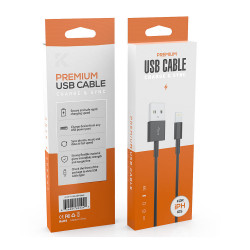 IP Lighting 3FT Strong & Durable USB Cable for iPhone, iDevices - High-Speed Charging & Sync, Reliable Connection (Black)