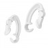 Ear Clip Ear Hooks Loop Anti-Lost Earphone Holder for AirPods1 / 2 / Pro (White)