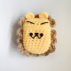 Airpod Pro Cute Design Cartoon Handcraft Wool Fabric Cover Skin (Lion)