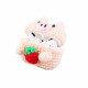 Airpod Pro Cute Design Cartoon Handcraft Wool Fabric Cover Skin (Strawberry Pig)
