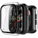 Apple Watch Series 6 / SE / 5 / 4 Hard Full Body Case with Tempered Glass 44MM (Clear)