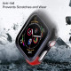 Apple Watch Series 6 / SE / 5 / 4 Hard Full Body Case with Tempered Glass 44MM (Matte Silver)