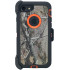 iPhone 8 Plus / 7 Plus Camo Armor Robot Case with Clip (Tree Orange)