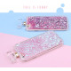 iPhone SE (2020) / 8 / 7 Perfume Bottle Glitter Shake Star Dust Necklace Case (Pink)
