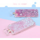 iPhone SE (2020) / 8 / 7 Perfume Bottle Glitter Shake Star Dust Necklace Case (White)