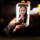 iPhone SE (2020) / 8 / 7 Selfie Illuminated LED Light Case (Rose Gold)