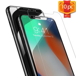 iPhone 11 Pro (5.8in) / XS / X Tempered Glass Screen Protector 10pc Clear (10pc Package)