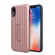 iPhone Xs Max Cabin Carbon Style Stand Case (Rose Gold)