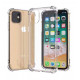 iPhone 11 Pro (5.8in) Crystal Clear Transparent Case with Bumper Corner (Clear)