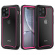 iPhone 11 Pro (5.8in) Clear Dual Defense Case (Hot Pink)