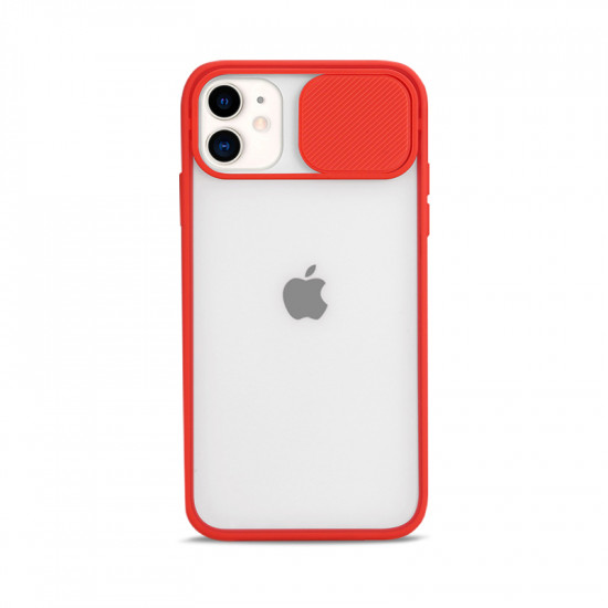 Slim Armor Lens Protection Hybrid Case for iPhone 11 6.1 (Red)
