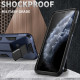 iPhone 11 6.1 Military Grade Armor Protection Stand Magnetic Feature Case (Black)