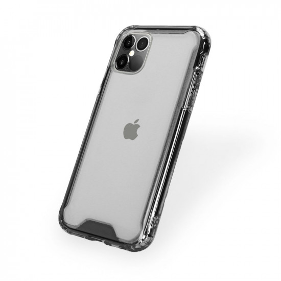 Clear Armor Hybrid Transparent Case for iPhone 12 / iPhone 12 Pro 6.1 (Clear)