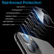 Camera Lens HD Tempered Glass Protector for iPhone 12 Pro Max 6.7 (Transparent Clear)