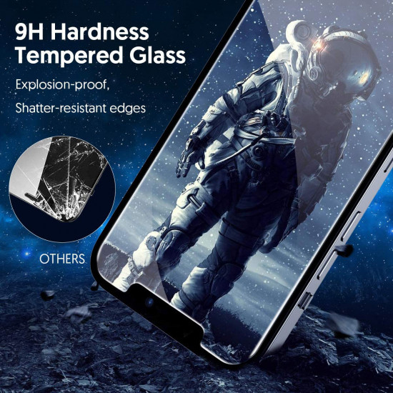 Privacy Anti-Spy Full Cover Tempered Glass Screen Protector for iPhone 12 Pro Max 6.7 (Privacy)