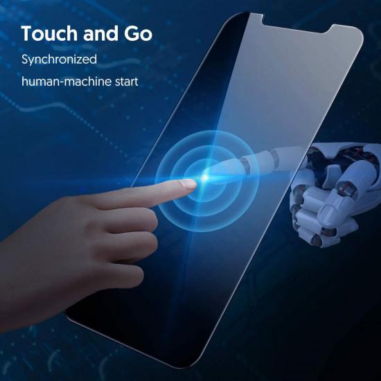 Privacy Anti-Spy Full Cover Tempered Glass Screen Protector for iPhone 12 Pro Max 6.7 (Privacy)