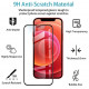 Anti-Static Anti-Dust Transparent HD Tempered Glass Screen Protector for iPhone 12 / 12 Pro 6.1 (Clear)