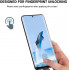 3D Tempered Glass Full Screen Protector with Working Adhesive In Screen Finger Scanner for Samsung Galaxy S21 5G (Clear)