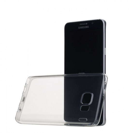 Samsung Galaxy S6 Edge Plus Crystal Clear Gummy Hybrid Case (Clear)