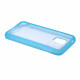 Samsung Galaxy S5 SM-G900 Gummy Hybrid Case (Blue Clear)