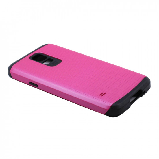 Samsung Galaxy S5 i9600 Slim Armor Hybrid Case (Hot Pink)