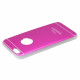 Samsung Galaxy S6 Edge Plus Slim Aluminum Hybrid Case (Hot Pink)