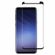 Galaxy S9+ (Plus) / S8+ (Plus) Tempered Glass Full Screen Protector Case Friendly (Glass Black)