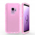 Galaxy S9+ (Plus) Transparent Armor Robot Case (Pink)