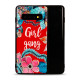 Galaxy S10 Design Tempered Glass Hybrid Case (Girl Gang)