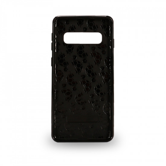 Galaxy S10 Pop Up Grip Stand Hybrid Case (Black)