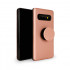 Galaxy S10 Pop Up Grip Stand Hybrid Case (Rose Gold)