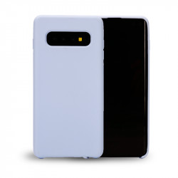 Galaxy S10 Slim Silicone Hard Case (Sky Blue)