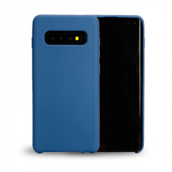 Galaxy S10 Slim Silicone Hard Case (Navy Blue)