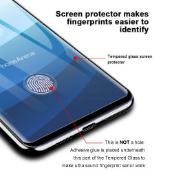 Galaxy S10 3D Tempered Glass Full Screen Protector with Working Adhesive In Screen Finger Scanner (Black) Galaxy S10 3D Tempered Glass Full Screen Protector with Working Adhesive In Screen Finger Scanner (Black)