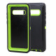 Galaxy S10 Armor Robot Case (Black Green)