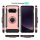 Galaxy S10e 360 Rotating Ring Stand Hybrid Case with Metal Plate (Rose Gold)