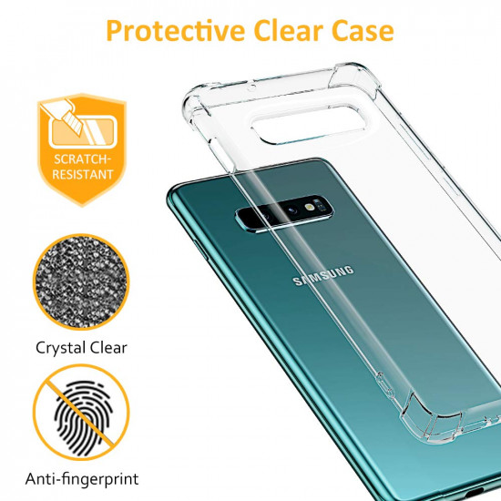 Galaxy S10e Crystal Clear Transparent Case (Clear)