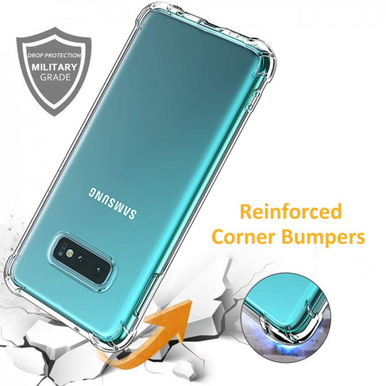 Galaxy S10e Crystal Clear Transparent Case (Clear)