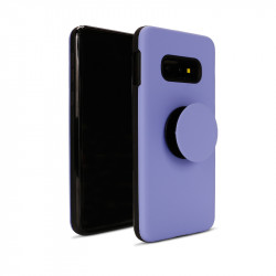 Galaxy S10e Pop Up Grip Stand Hybrid Case (Purple)