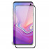 Galaxy S10e Tempered Glass Full Screen Protector - Case Friendly (Black)