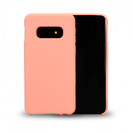 Galaxy S10e Slim Silicone Hard Case (Pink)
