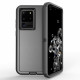 Heavy Duty Armor Robot Case with Clip for Samsung Galaxy S20 Ultra 6.9 inch (Black Black)