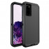 Heavy Duty Armor Robot Case for Samsung Galaxy S20 6.2 inch (Black Black)