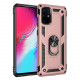 Samsung Galaxy S20 (6.2in) Tech Armor Ring Grip Case with Metal Plate (Rose Gold)