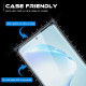 Galaxy S20 Ultra (6.9in) 3D Tempered Glass Full Screen Protector with Working Adhesive In Screen Finger Scanner (Black)